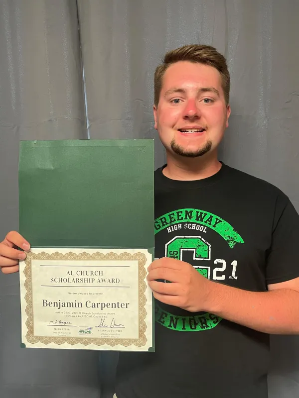 Ben Carpenter Al Church Award