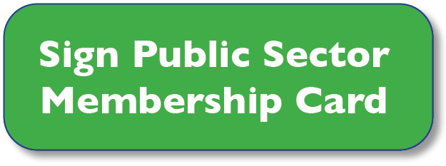 Public Sector Sign Up