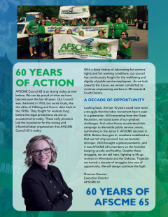 60 Years of Action: Director Letter